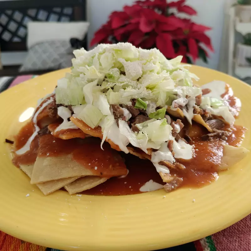 Chilaquiles de Barbacoa