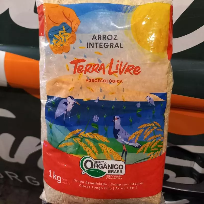 Arroz Agulhinha Integral - 1kg