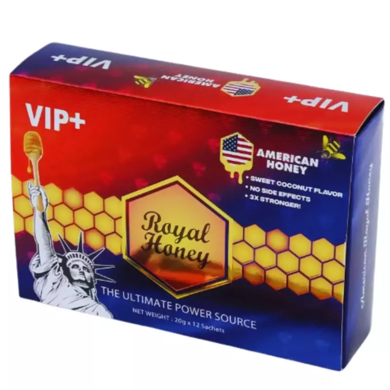 ROYAL HONEY VIP + AMERICAN (CAJA)