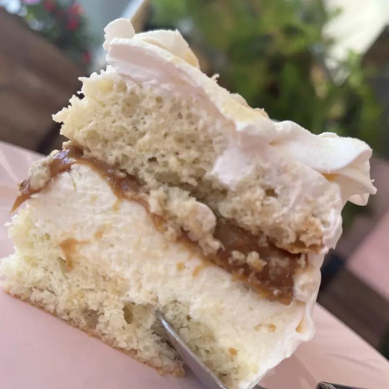 BOLO DE NINHO COM DOCE DE LEITE