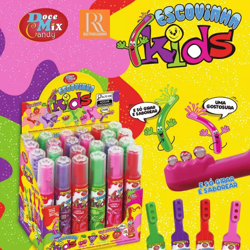 ESCOVINHA KIDS - BALA LIQUIDA - 24UN