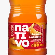 NATIVO LARANJA E ACEROLA 450ML