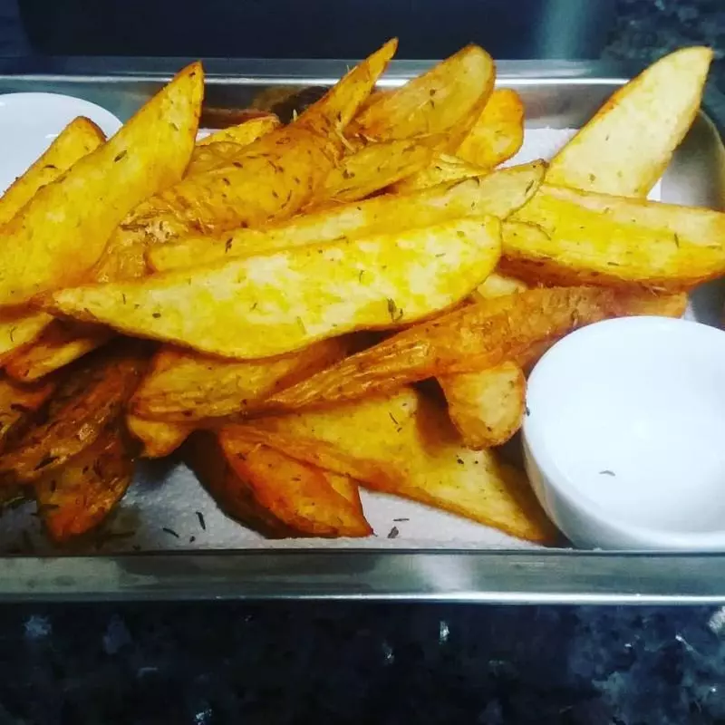 Batata Rústica Simples 500g.