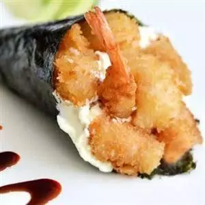 Temaki camarão empanado