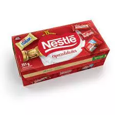 CAIXA DE BOMBOM NESTLE