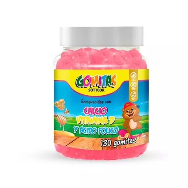 Gomitas para Niños Calcio