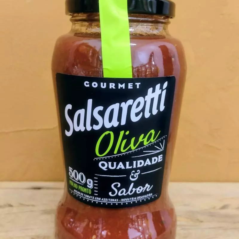 MOLHO SALSARETTI OLIVA 500g