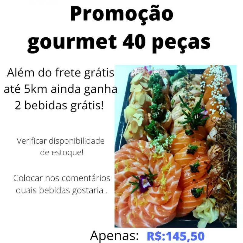 Meet gourmet 40 peças