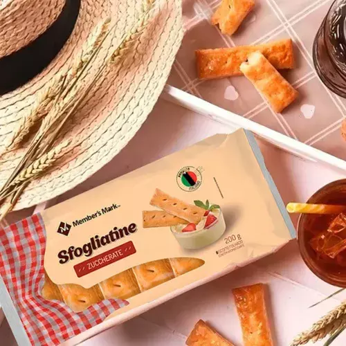 Biscoito Folhado Sfogliatine Zuccher