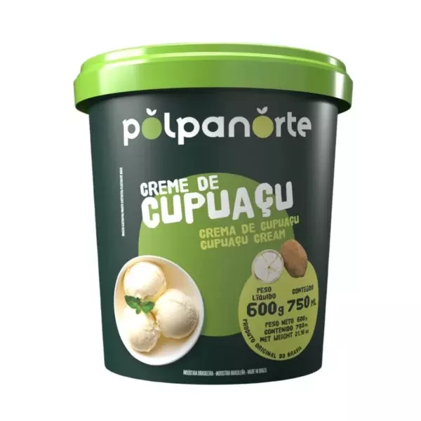 Creme de Cupuaçu 750ml Polpanorte