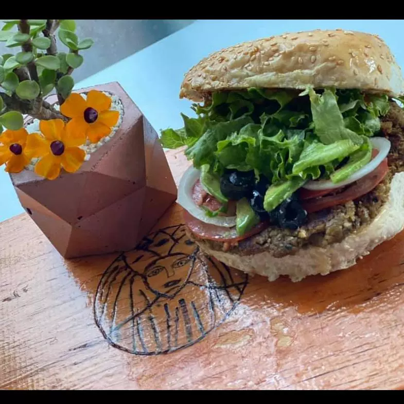 hamburguesa de cochinita pibil