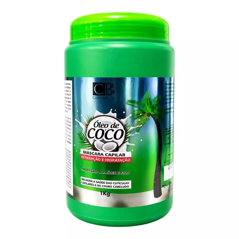 Máscara óleo de côco 1kg CBB