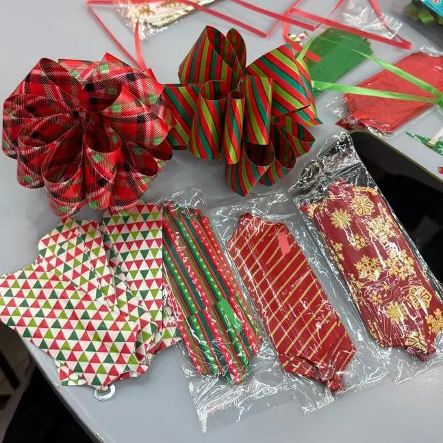 Lazos Redondos Navideños #0865-2