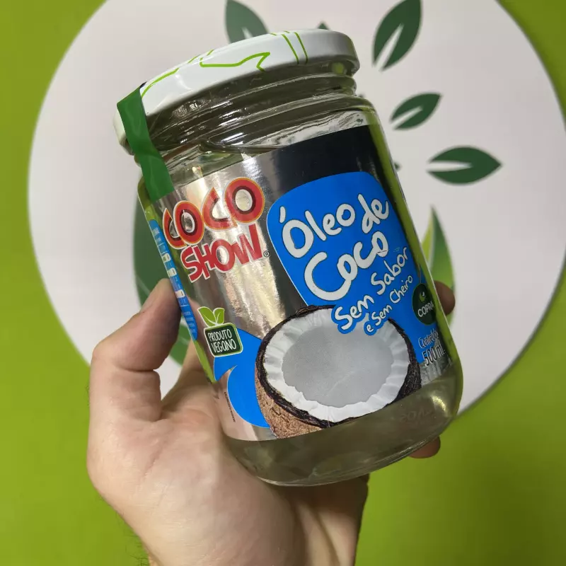 Óleo de coco sem sabor Coco Show