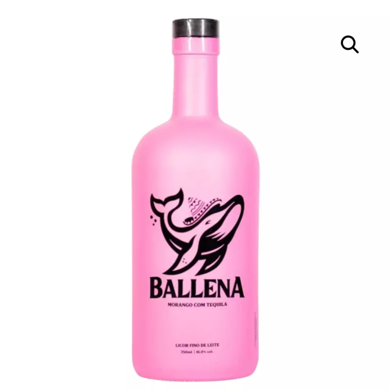 Licor Ballena Morango C/ Tequila 750