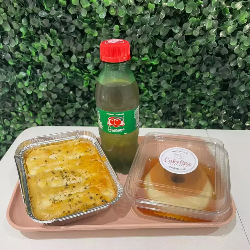 Combo Torta+Pudim+Refri