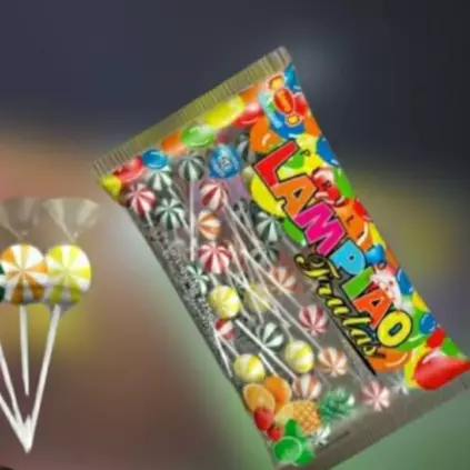 Pirulito lampião de frutas 🍊🍋🍍🍓