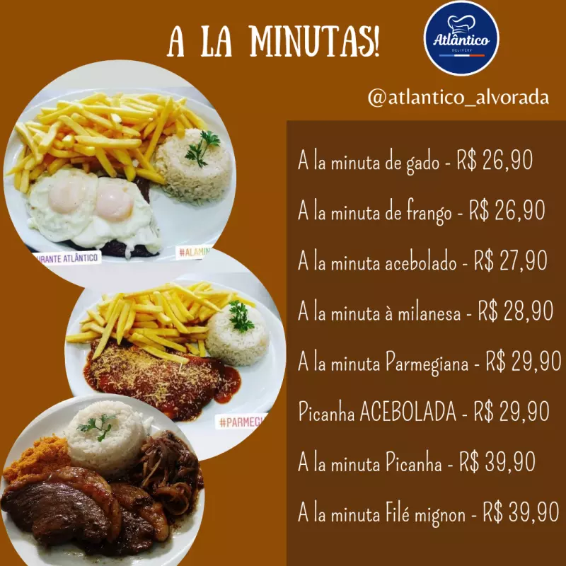 A la minuta à parmegiana!