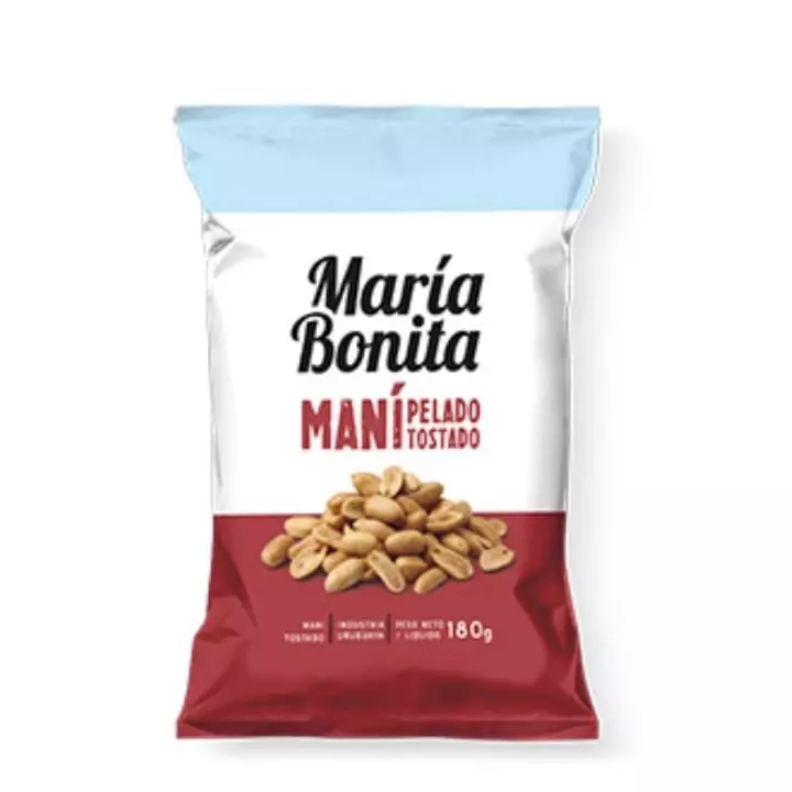 MANI PELADO TOSTADO X 180g