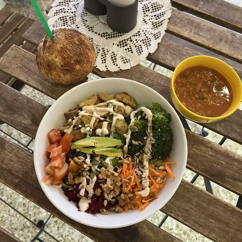 Combo Falafel+sopita+bebida