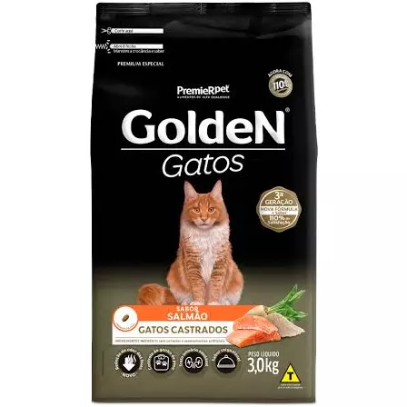 Golden Gatos Castrados Salmão