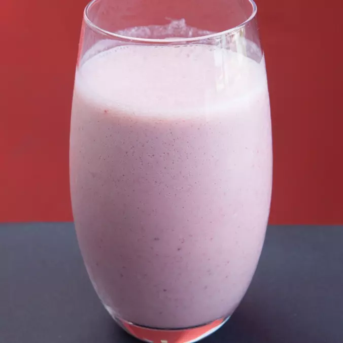 Jugo de Fresa Con Leche