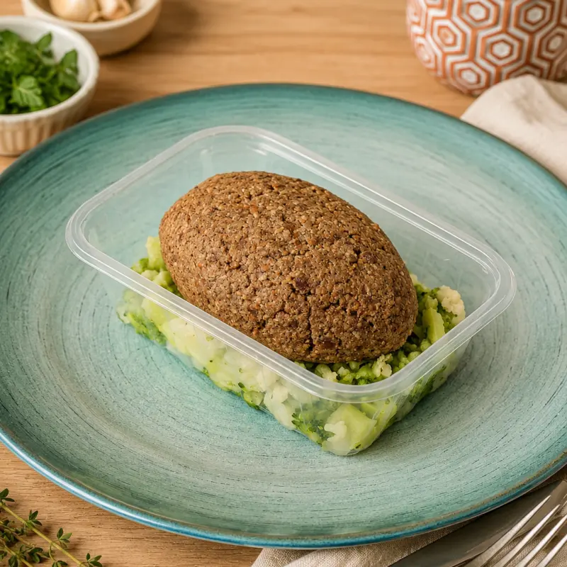Mounjaro Kibe de ricota com legumes