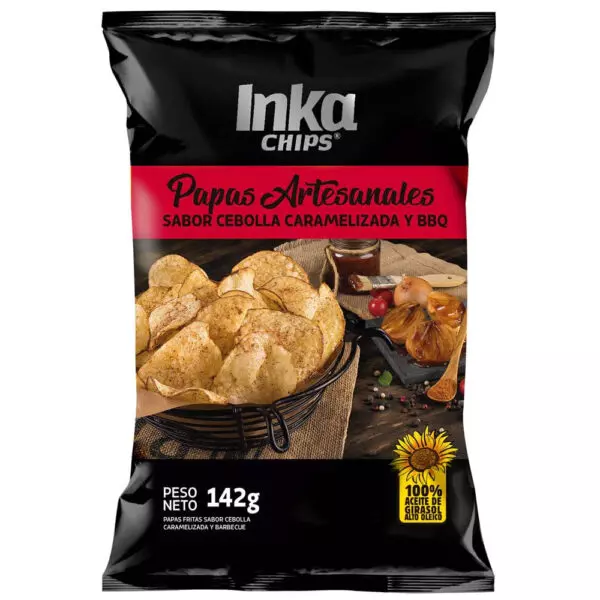 Inka Chips BBQ y cebolla 142g