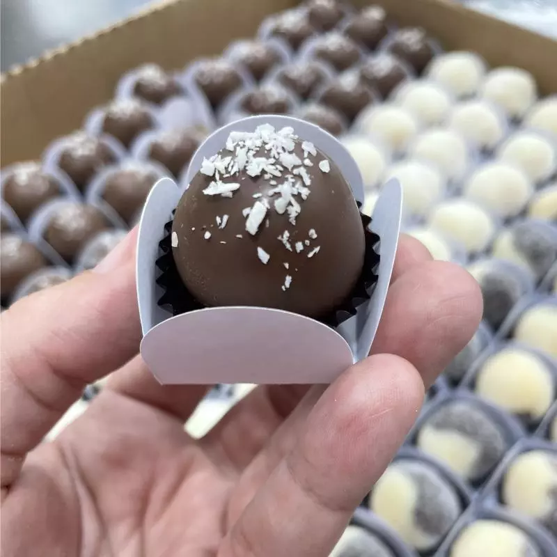 Doce coberto de coco