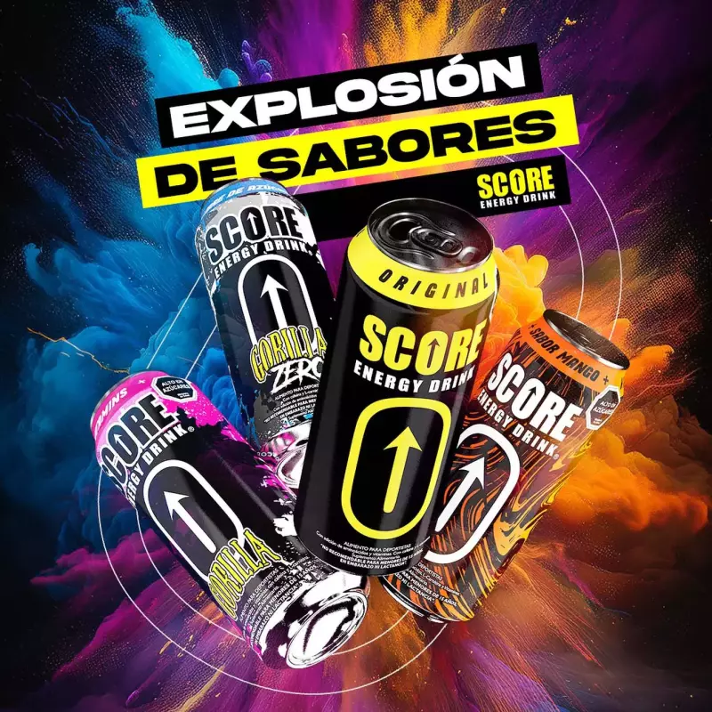 SCORE ENERGY DRINK - GARRA ENERGY