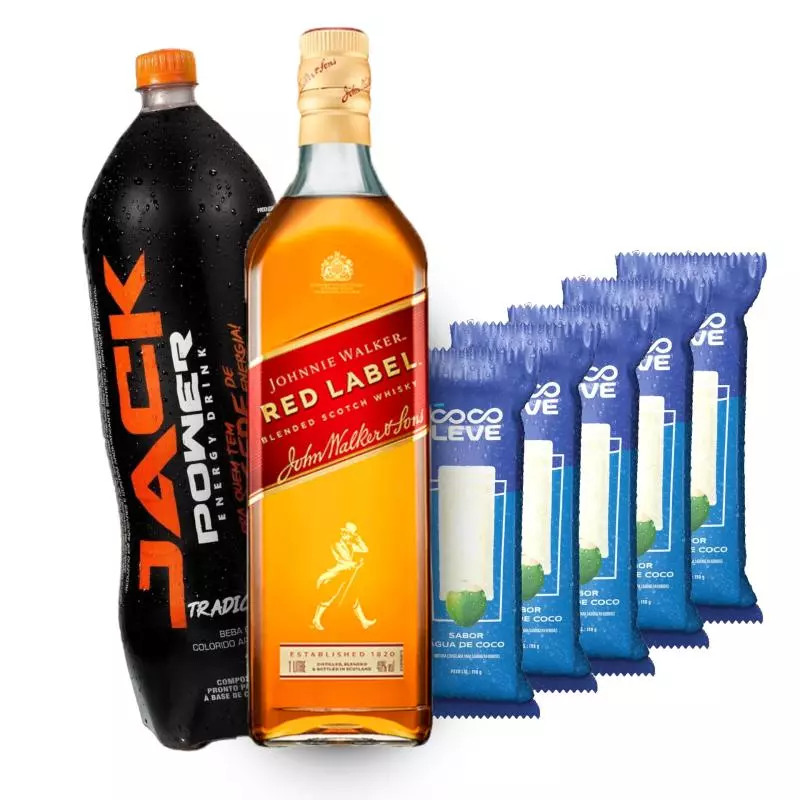 Combo Whisky Red Label