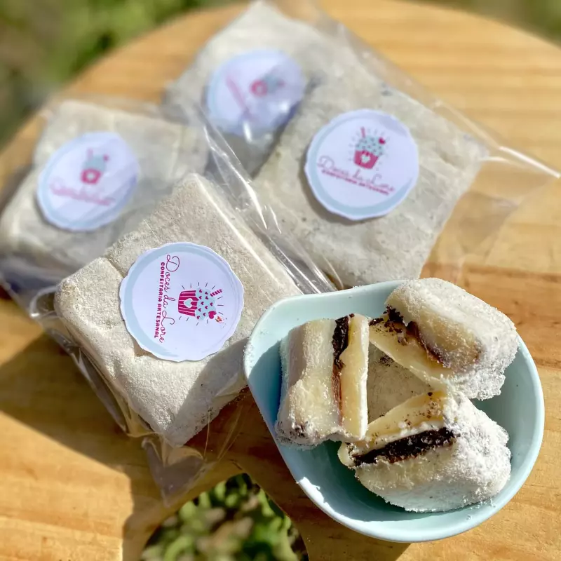 Palha italiana ninho com Nutella