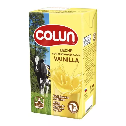 LECHE VAINILLA 1LT COLUN