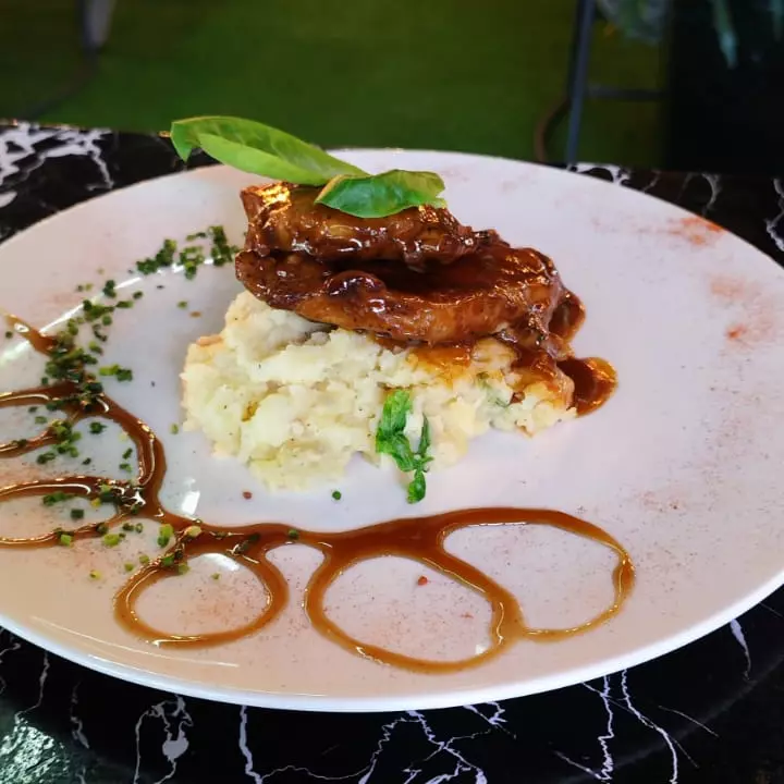 Filete  de cerdo bbq