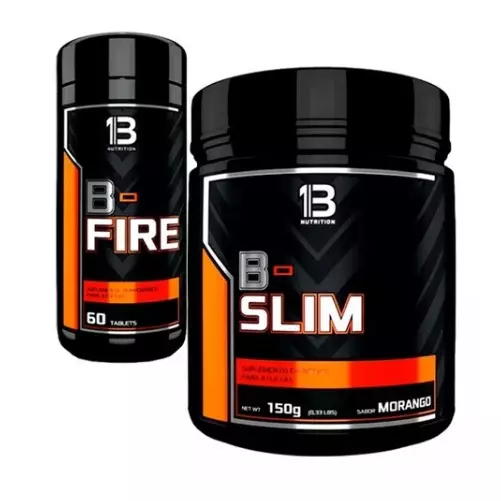 KIT EMAGRECEDOR B FIRE + B SLIM
