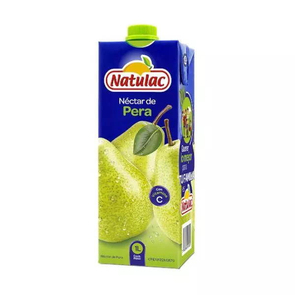 NATULAC PERA JUGO 1LT