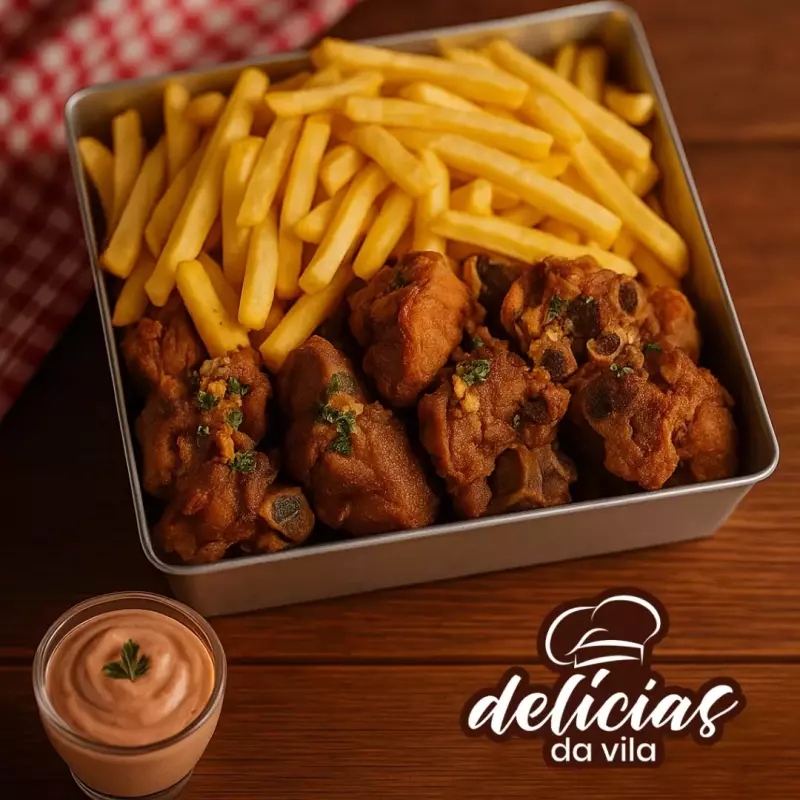 Petisco max (frango à passarinho)