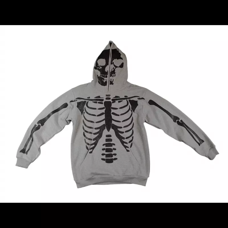 SKELETON GRIS/NEGRO TALLA M
