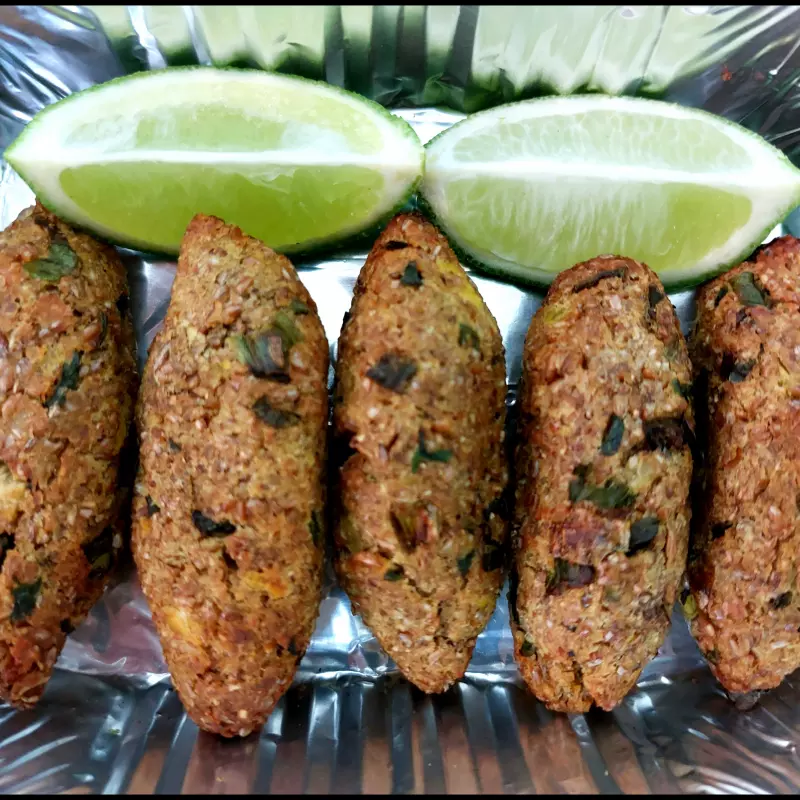 Quibe Vegano, porção com 10 unidades
