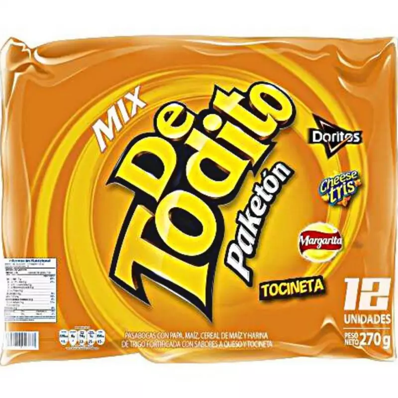 Detodito Paketón mix x12 und