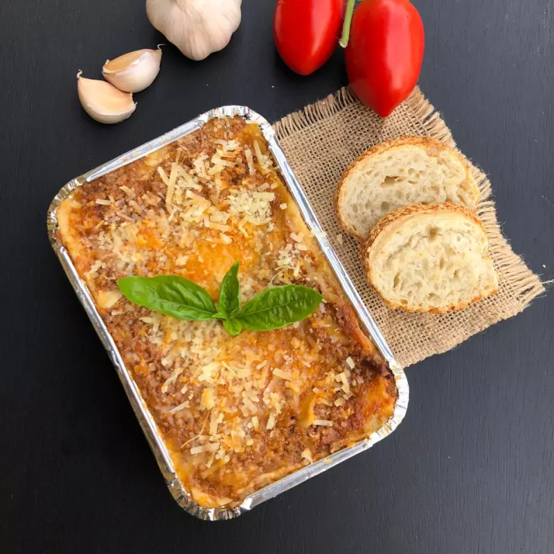 Lasaña congelada