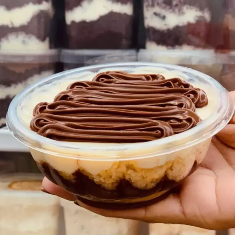 Bolo de pote NINHO C/ NUTELLA