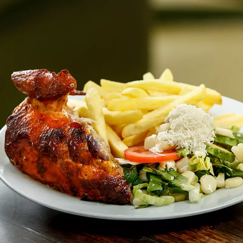 1/4 Pollo a la Brasa