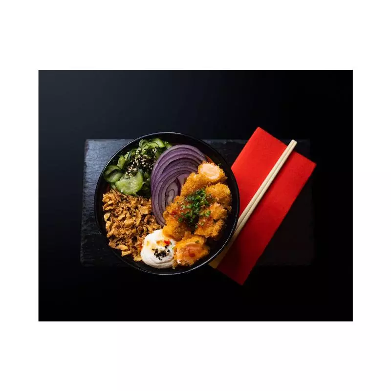 Poke de camarao crisp