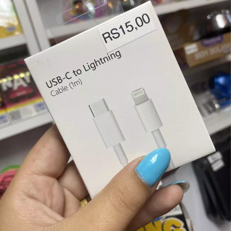 Cabo carregador IPhone