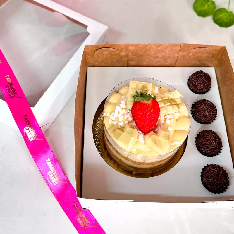 Kit Mini bolo Baunilha