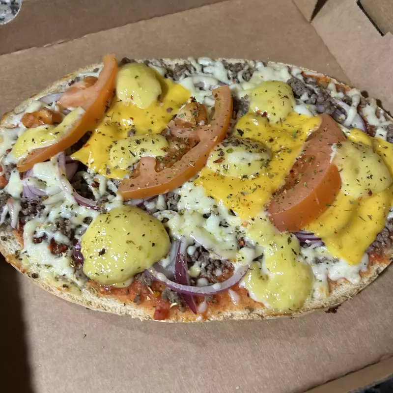 Burger bruschetta