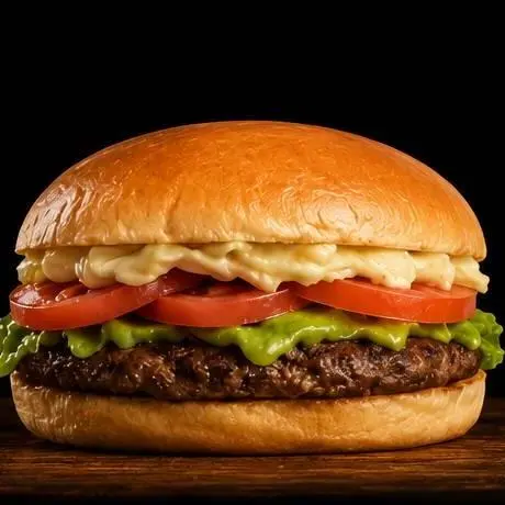 Hambúrguer X-Salada 56g