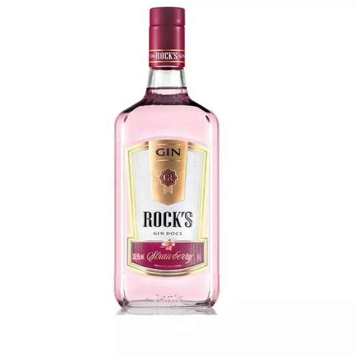 Gin Rocks Doce Strawberry 1L