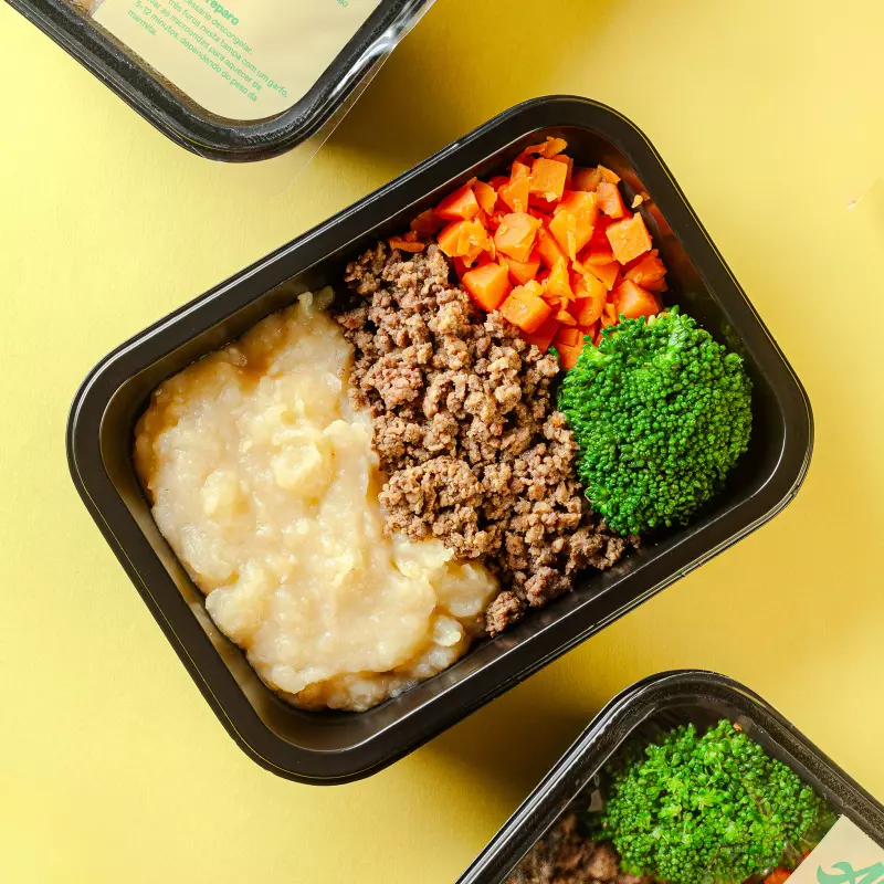 (G) Patinho Purê de Batata e Legumes